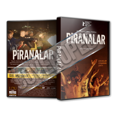 Piranalar - Piranhas - 2019 Türkçe Dvd cover Tasasrımı